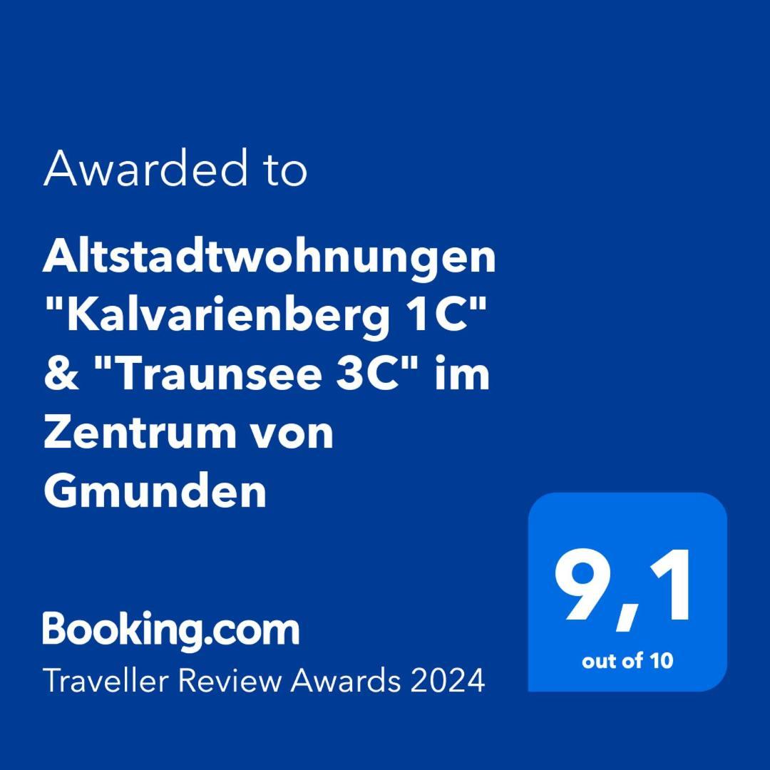 Altstadtwohnungen "Kalvarienberg 1C" & "Traunsee 3C" Im Zentrum Von Gmunden Exterior photo